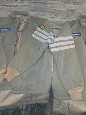 2 Simpson Racing Jackets lined size Medium SFI MANUFACTURER CERTIFIED 3-2A/5
